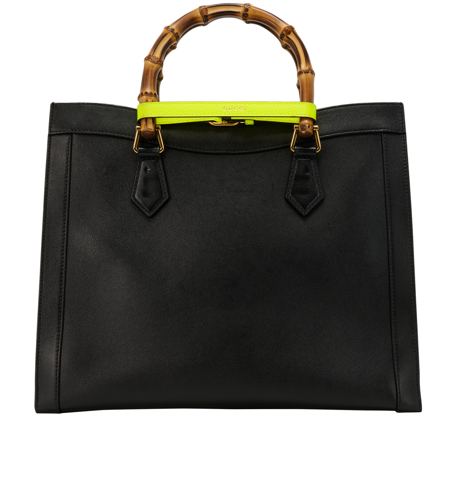 Medium Diana Bag, &pound;1,300, Handbags, Black, Leather, Back view